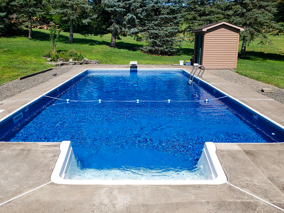 Hampton Bays Tile / Blue Lagoon Floor